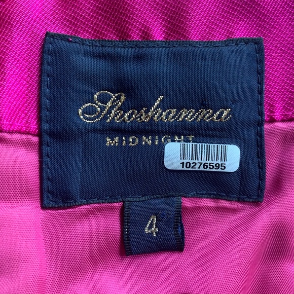 Shoshanna Midnight Dawn Midi Dress. Size 4. - Picture 13 of 16